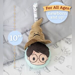 Wizard Hat Plush Toy - Brown and Blue